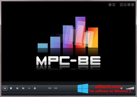 Ekrano kopija MPC-BE Windows 8