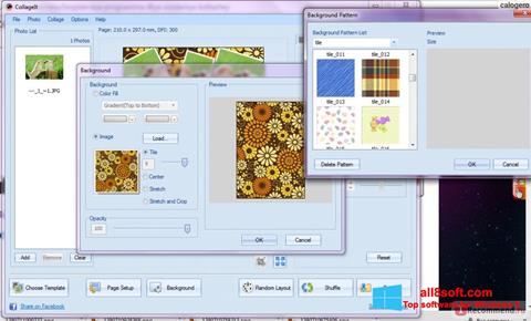 Ekrano kopija CollageIt Windows 8