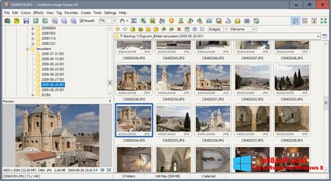 Ekrano kopija FastStone Image Viewer Windows 8
