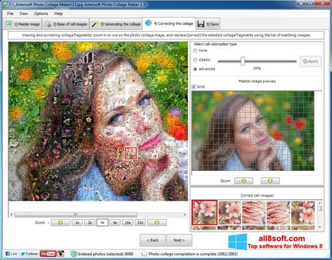 Ekrano kopija Photo Collage Maker Windows 8