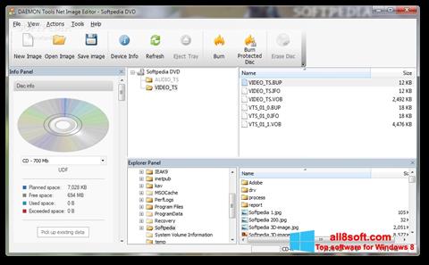 Ekrano kopija DAEMON Tools Lite Windows 8