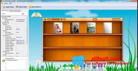 Ekrano kopija Bookshelf Windows 8