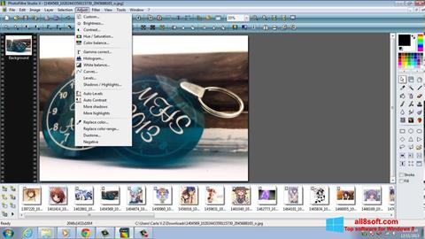 Ekrano kopija PhotoFiltre Studio X Windows 8