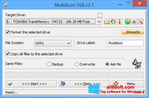 Ekrano kopija Multi Boot USB Windows 8