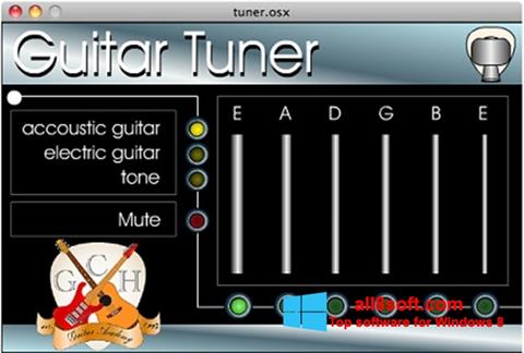 Ekrano kopija Guitar Tuner Windows 8