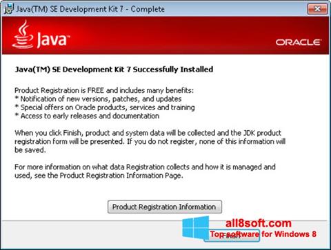 Ekrano kopija Java Windows 8