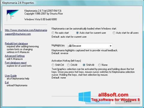 Ekrano kopija Kleptomania Windows 8