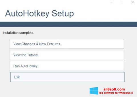 Ekrano kopija AutoHotkey Windows 8