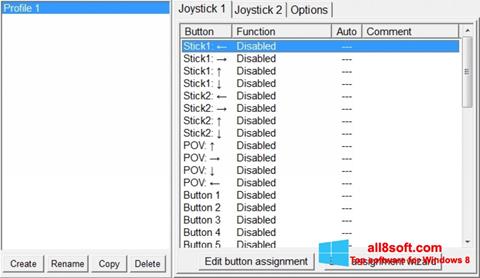 Ekrano kopija JoyToKey Windows 8