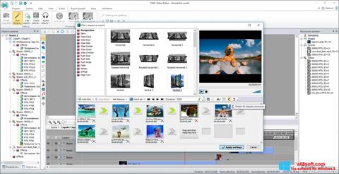Ekrano kopija VSDC Free Video Editor Windows 8