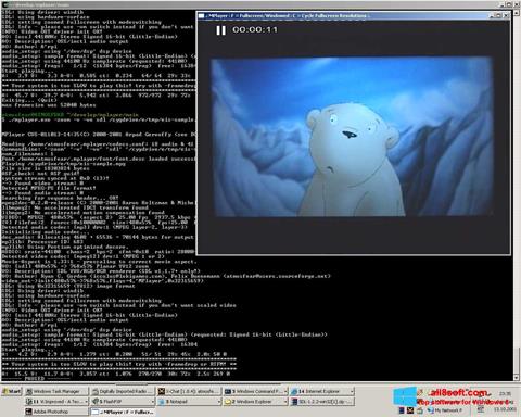 Ekrano kopija MPlayer Windows 8