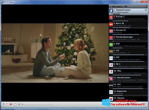 Ekrano kopija IP-TV Player Windows 8