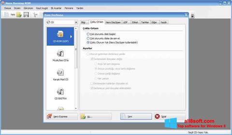 Ekrano kopija Nero Micro Windows 8