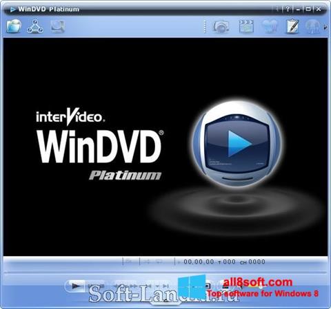Ekrano kopija WinDVD Windows 8