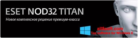 Ekrano kopija ESET NOD32 Titan Windows 8
