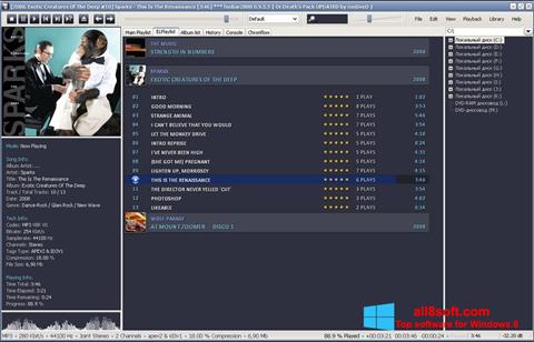 Ekrano kopija Foobar2000 Windows 8